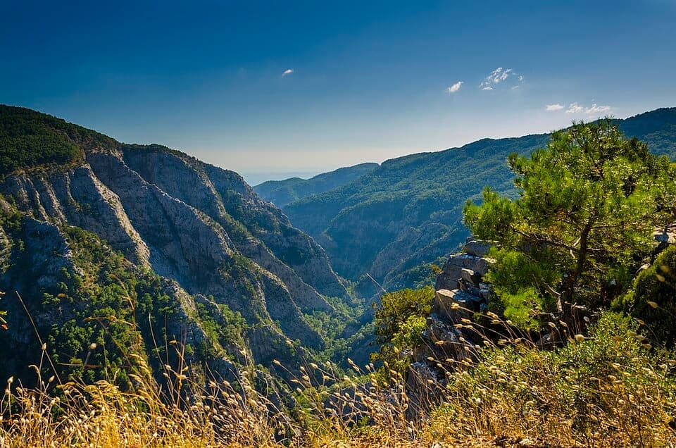 Balıkesir’de Şahinderesi Kanyonu